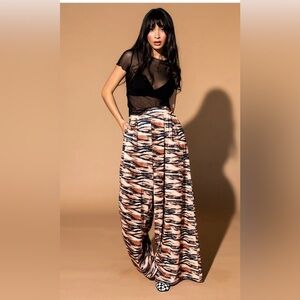 Dressed in LALA Comfy + Chic Trousers In Tigress